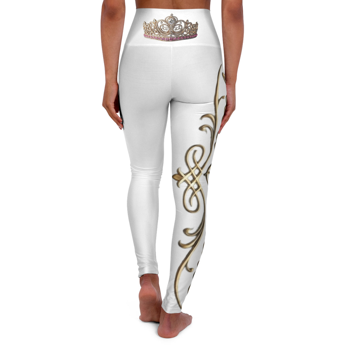 Velvet Eminence High-Waist Yoga Leggings