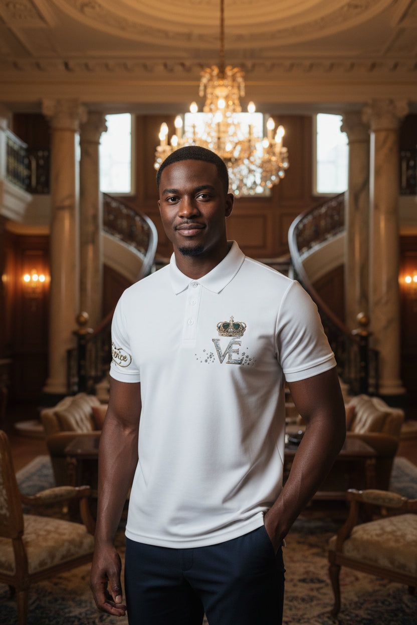 Crown 'VE' Collar Shirt