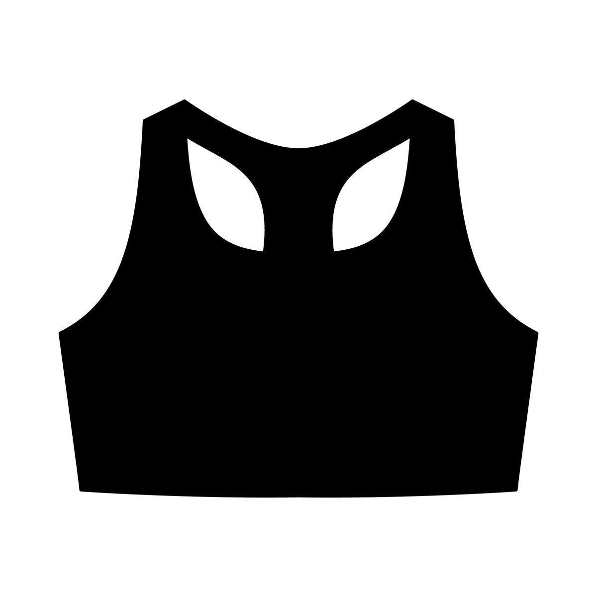 Rhinestone 'VE' Women's Sports Bra Top – Sparkle Activewear
