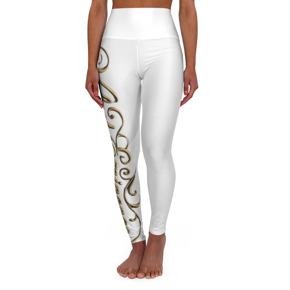 Velvet Eminence High-Waist Yoga Leggings