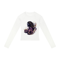 Queen's Royalty Slim Raglan Long Sleeve T-Shirt